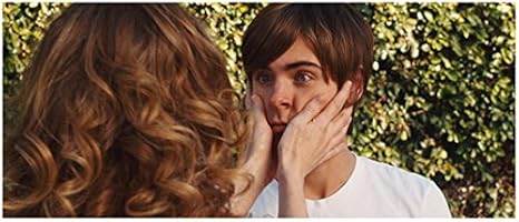 17 Again Zac Efron As Mike Getting Cheeks Squished By Leslie Mann