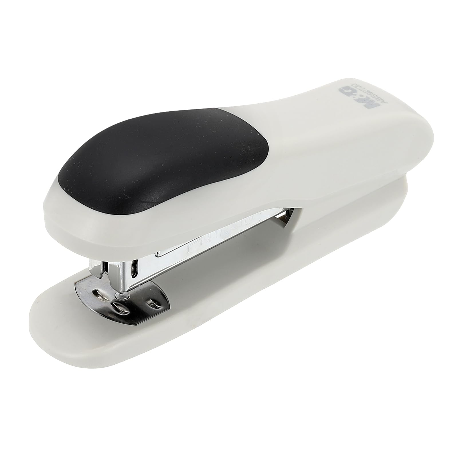 PATIKIL M&G Desktop Stapler, 20 Sheet Capacity, 50 Staple, Gray