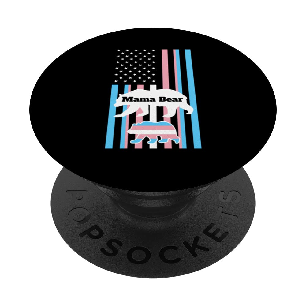 mama bear transgender mother PopSockets Swappable PopGrip