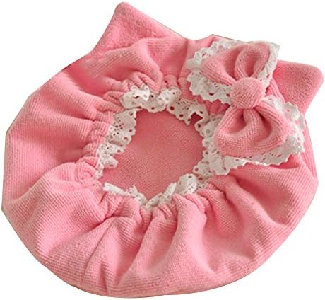 XUKE Makeup Cat Lace Drying Hair Hat Super Absorbent Towel Shower Cap