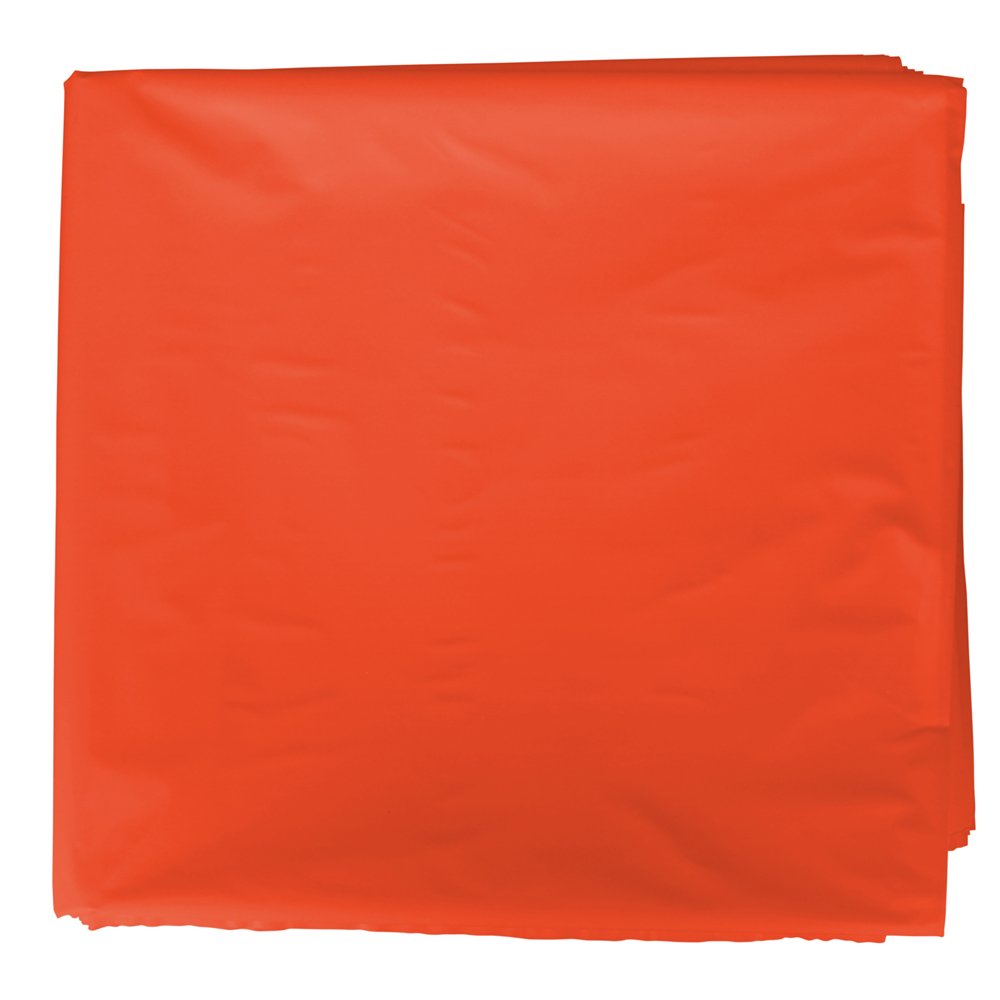 Grafoplas Fixo Kids - Pack of 25 Costume Bags, 65 x 90 cm, orange.