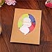 DECORA 1.2 Inch 2000 Pieces Multicolor Circle Paper Confetti for Party Wedding Decorations