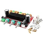 EC Buying TPA3116D2 Amplifier Board HW-302 2x50W+100W 2.1 Channel Digital Power Audio Amplifier Board Speaker Stereo AMP Module Adjustment Power Amplifier DC 12-24V