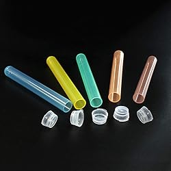 Labvida Assorted Color Plastic Test Tubes Shots