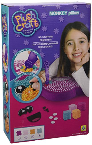 The Orb Factory Plushcraft Monkey Pillow