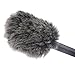 Furry Microphone Windscreen, Baymery Outdoor Wind Cover Muff Pop Filter Fur Windshield for SHENGGU SG108 Long Shotgun VideoMic