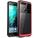Google Pixel XL Case, SUPCASE Unicorn Beetle Series Premium Hybrid Protective Clear Case for Google Pixel XL 5.5 inch 2016 Release (Red)