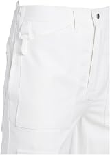 ProDec White Cotton Drill Painter's Trousers Work Pants Men Women 34 Waist 31 view 6