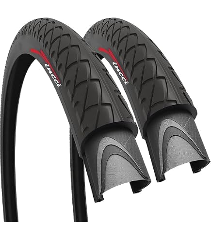 Amazon.com : Continental Ride City Tire (Black/Reflex) (26