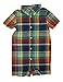 Ralph Lauren Baby Boys Plaid Romper