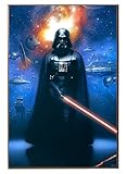 Star Wars Darth Vader Space Tale Mdf Wood Wall Art