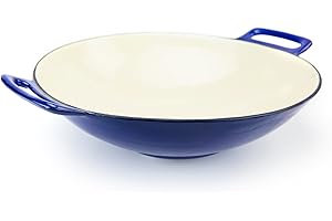 Broil King 69710 Cast Iron Porcelain Wok