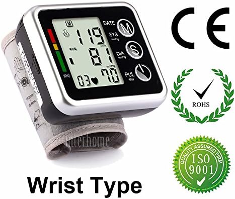 Hospital Household Sphygmomanometer Wrist Blood Pressure Monitor Elderly Dizziness Hypertension Heart Pulse Measure Health Care
