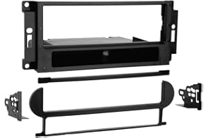 Metra 99-6507 Single DIN Installation Kit for Select 2004-2008 Chrysler/Dodge/Jeep Vehicles (996507)