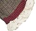 Womens Ladys 5 Pack Crochet Lace Trim Cotton Knit Socks, Multi Color 1, One Size
