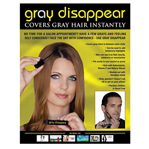 Gray Disappear Hair Mascara For Men Women Fudge Dark Brown