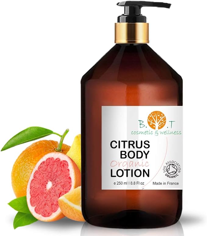 Organic Scented Body Lotion 8.8 fl.oz Body Milk Skin Care Moisturizing