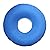 Kovira Inflatable 15" Donut Cushion with Pump for Hemorrhoid Treatment, Prostate, Coccyx & Tailbone Pain, Child Birth & More.