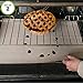 Evelots Large Oven Rack Liners Non Stick Fiberglass 400 Degrees Easy To Cut, Set of 2