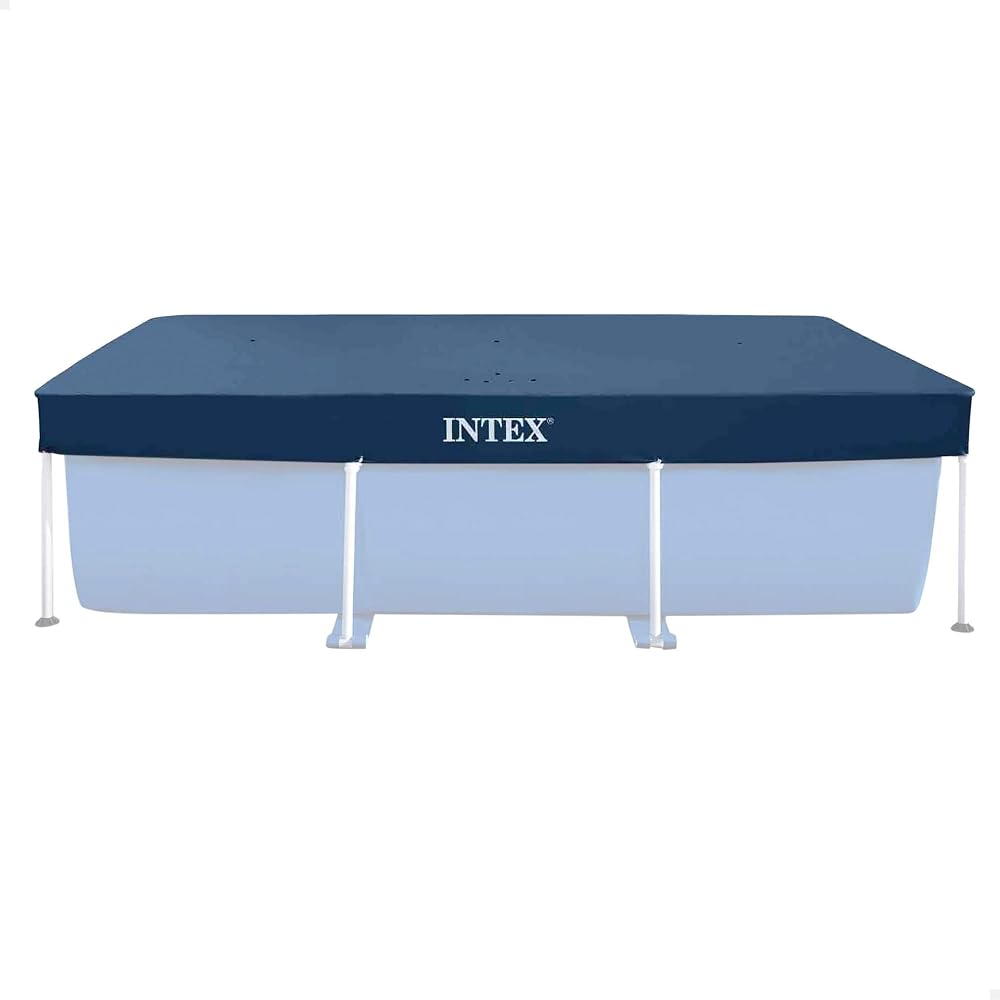 Intex Debris/Weather Cover for 3m x 2m Frame Pools 28038 Rectangular Blue