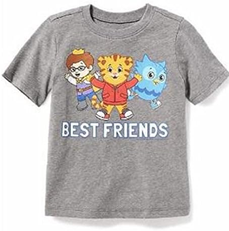 Daniel Tigers Neighborhood T shirt for Boys Best Friends Toddler Sizes (4T)