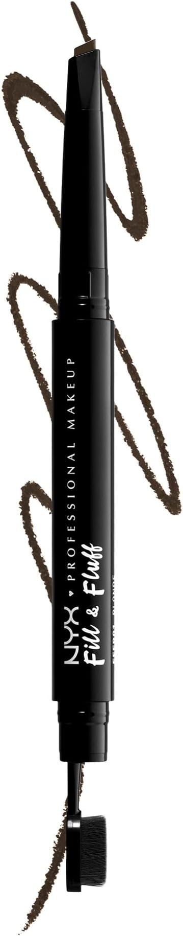 NYX Fill & Fluff Eyebrow Pomade Pencil Espresso Dual Ended Brow Kit