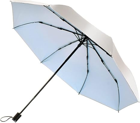 Amazon Co Jp Cuby 折りたたみ傘 日傘 母の日のプレゼント 梅雨対策 晴雨兼用 ワンタッチ自動開閉 軽量 紫外線遮蔽率99 9 耐風撥水 携帯しやすい レディース メンズ 男女兼用 チャック収納ポーチ付き フラッシュ シルバー ホーム キッチン