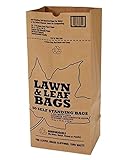 Duro Bags 21089 2-Ply Garbax Lawn and Leaf Bag, 50 lb, 16 in L x 12 in W x 35 in D, Paper, Kraft, (Pack of 5)