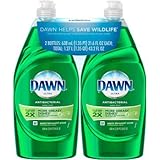 Dawn Ultra Antibacterial Apple Blossom Scent Dishwashing Liquid, 21.6 fl oz, (Pack of 2)