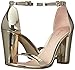 ALDO Women's MYLY Heeled Sandal, Gold, 8 B US