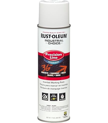 Rust-Oleum 1869838 M1800 Water-Based Precision-Line Inverted