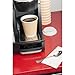 Genuine Joe 10oz Ripple Cup for Hot Beverages, 3-Layer Insulation, Brown, 25 Count