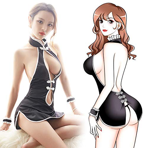 GREQ-Completini-Intimi-File-Aperto-di-Lingerie-Sexy-da-Donna-Che-perde-Vestito-di-Latte