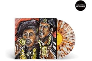 Conway The Machine & Jae Skeese Exclusive Pain Provided Profit Clear w/ Brown & Orange Splatter Vinyl LP