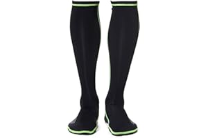 Wetsox Frictionless 1 MM Wader Socks | Slide In/Out of Boots/Waders | Neoprene for Warmth & Dryness | Waterproof, Lightweight