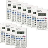 Sharp EL233SB Standard Function Calculator 11/Pack