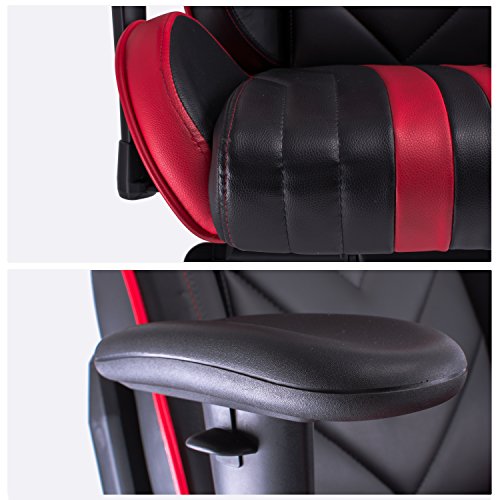 Aminiture-Big-and-Tall-Gaming-Chair-High-Back-Recliner-ChairPU-Leather-Computer-ChairSwivel-Office-Chair-with-Lumbar-Support