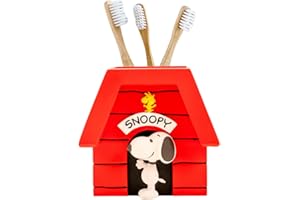 Peanuts Snoopy Toothbrush Holder - Makeup Brushes/Pens Tumbler, (Officially Licensed Product) by Franco Collectibles