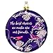 Hallmark Keepsake 2017 Elegant Friends Forever Glass Premium Christmas Ornament