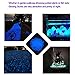 Golf 100 Pcs Luminous Cobblestones Pebbles Stones Glow in the Dark for Aquarium Fish Tank Gravel Decorations,Fantastic Garden or Yard (Blue)