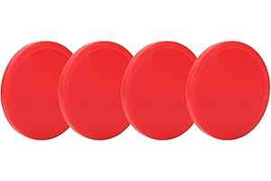 plinko Discs,Tbest Chess and Leisure Sports,4 Pcs Plastic Air Ice Hockey Pucks Piece Replaceable for Tables Game Equipment (#