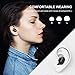 Wireless Earbuds Bluetooth Headphones, Bluetooth 5.0 Headphones IPX7 Waterproof Auto Pairing Noise Cancelling 6D Stereo Sound Wireless Sport Earbuds with Portable Charging Case