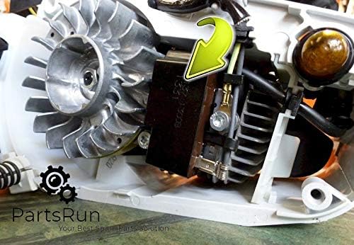 Partsrun Ignition Coil Module Fits Stihl Ms192c Ms192t Ms192 Tc Ignition Coil With Spark Plug Boot And Spring Oem Zf Ig A Ignition Parts Coils