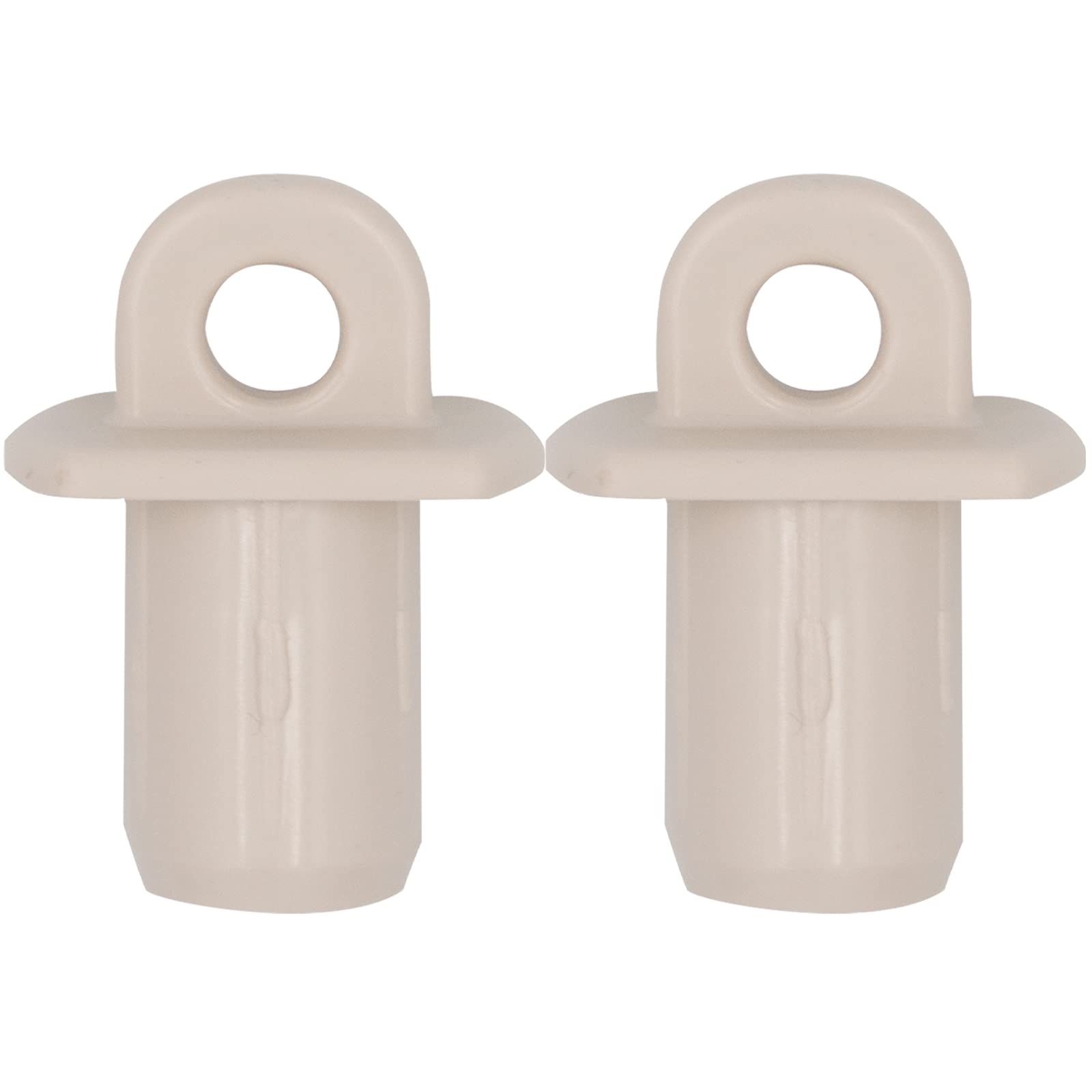 Lihopefe Universal Replacement Mounting Brackets of Exterior Sun Shades Roller up Blinds,Indoor/Outdoor (Beige, End Cap) — image 1