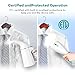 TaoTronics 1000W Garment Steamer with 172 ml Water Tank Portable Fabric Clothes Steamer (Prevents Spills, 20s Fast Steaming, ETL Certified, Overheat Protection, Travel-Friendly, 2 Brushes Included)