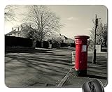 Mouse Pads - Mailbox Red England Architecture