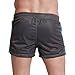 SILKWORLD Men's Mesh Pocket Short Gray US Small Asia L Waist:30
