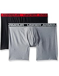 Under Armour O-Series - Calzoncillos tipo bóxer para hombre (9.0 in, 2 unidades)