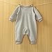 Totoro One Piece Baby Bodysuit Romper (3M),Grey