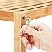 Ollieroo Bamboo Bathroom Shelf 5-Tier Multi-Functional Storage Rack Shelving Unit